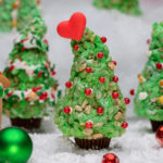 Whimsical Christmas Tree Marshmallow Treats