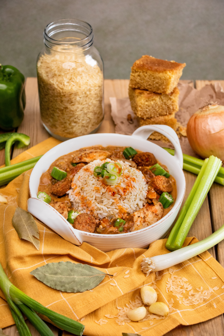 Vegan Cajun Gumbo Lousiana Stew